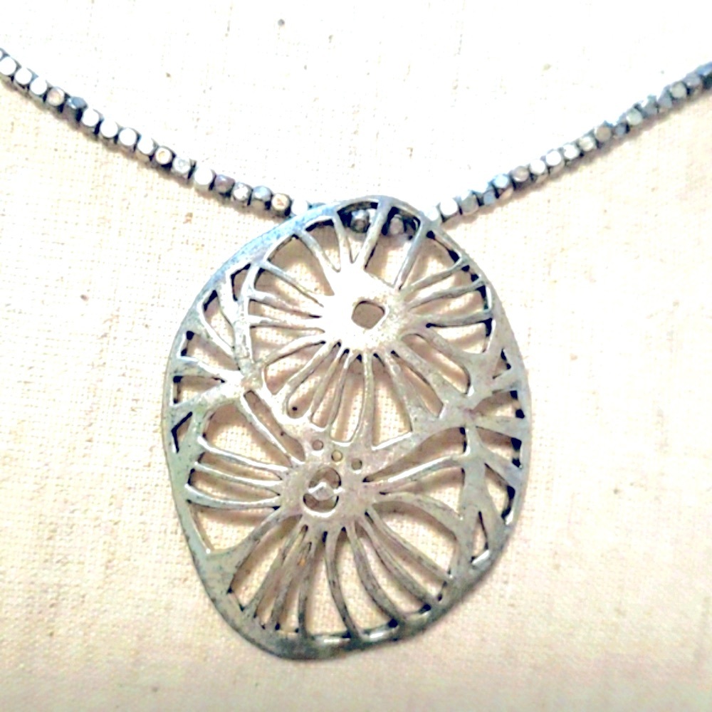 Lucky Brand Boho Silver Necklace